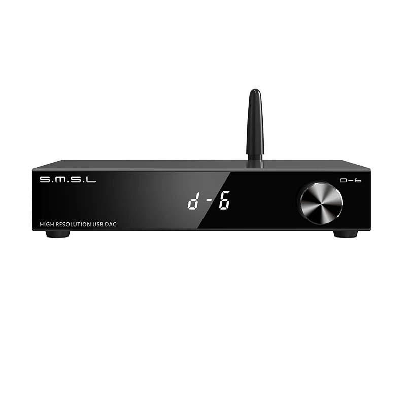 Imagem -02 - Decodificador Duplo com Controle Remoto Bluetooth 5.1 Sbc Aac Aptx Aptx Aptx hd Ldac Smsl d6 Ak4493s Amplificador Dsd512 Pcm 768khz 32bit