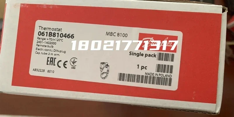2026.4 Danfoss MBC8100 Compact Temperature Switch Industrial And Marine Temperature Sensor With Armored Capillary