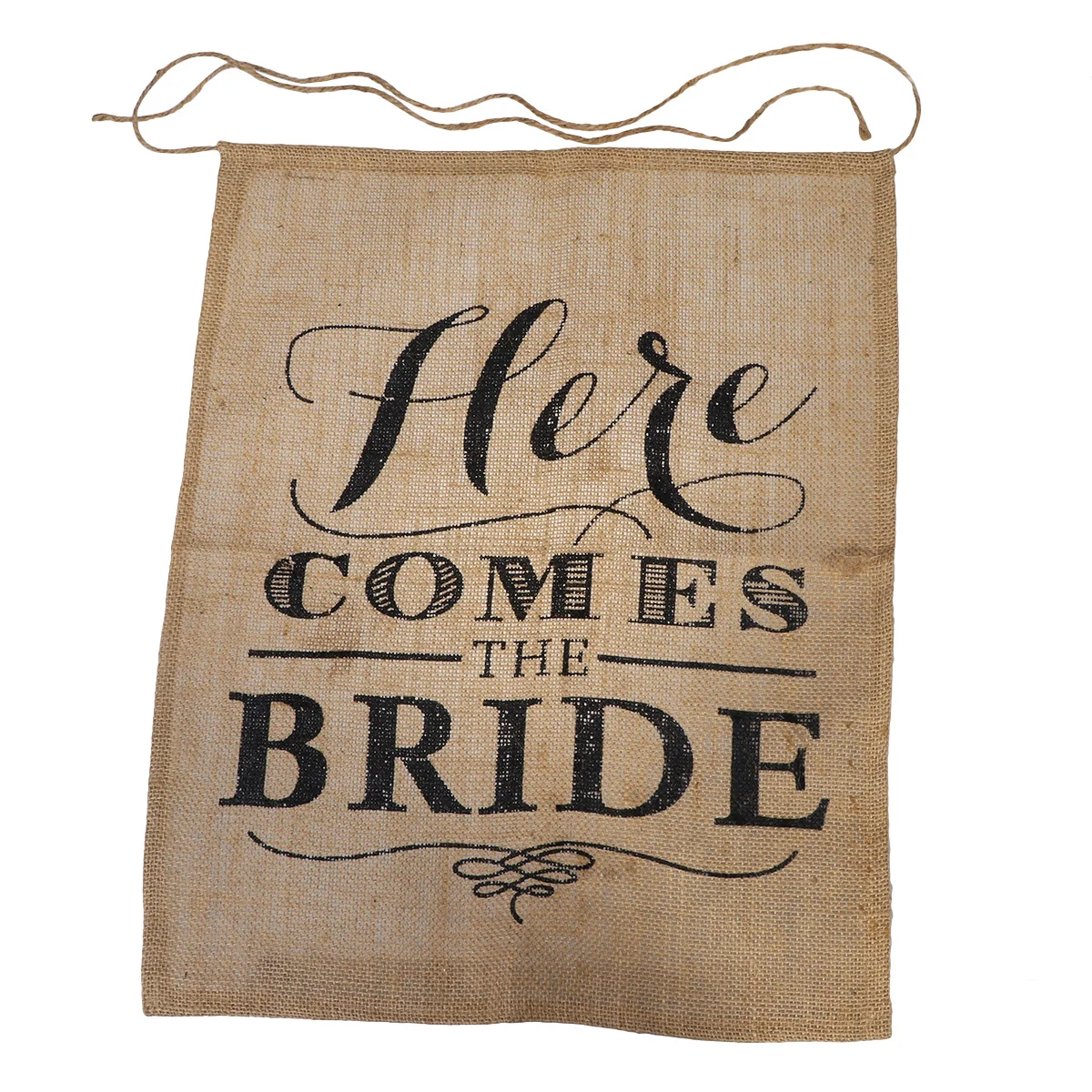 

40x50cm Wedding Chair Back Drop Burlap Bunting for Bride Groom Rustic Vintage Ceremony Decoration Party Garden Flags Outdoor