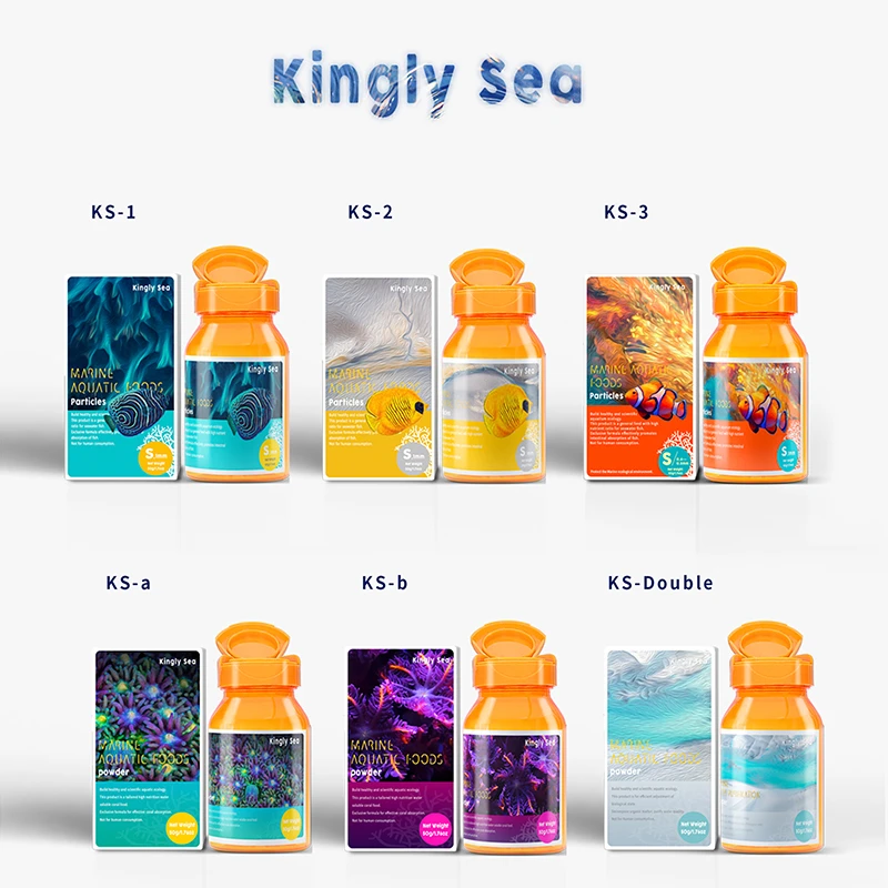 Kingly Sea KS-a Coral Growth Nutrient Food KS-b  Hair Color Brightening Soft Bone