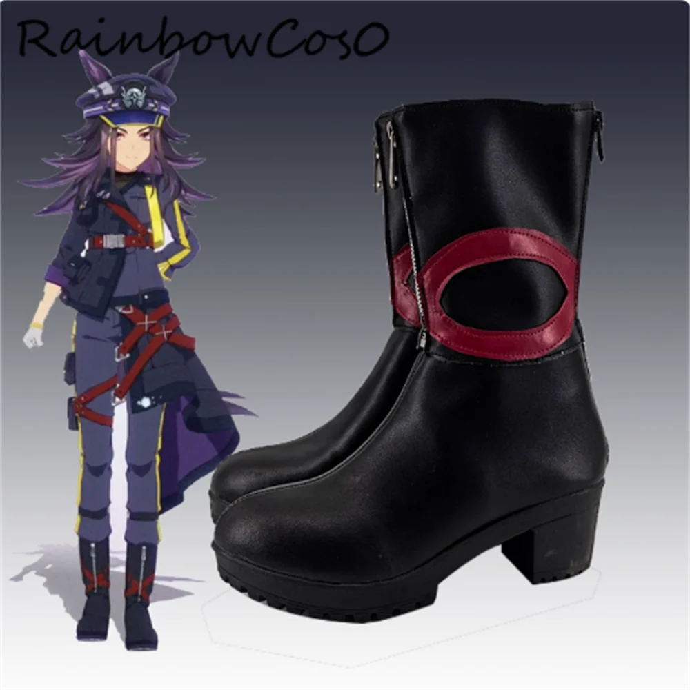 Fenomeno Umamusume Pretty Derby Cosplay Zapatos Botas Juego Anime Halloween Navidad RainbowCos0W4724