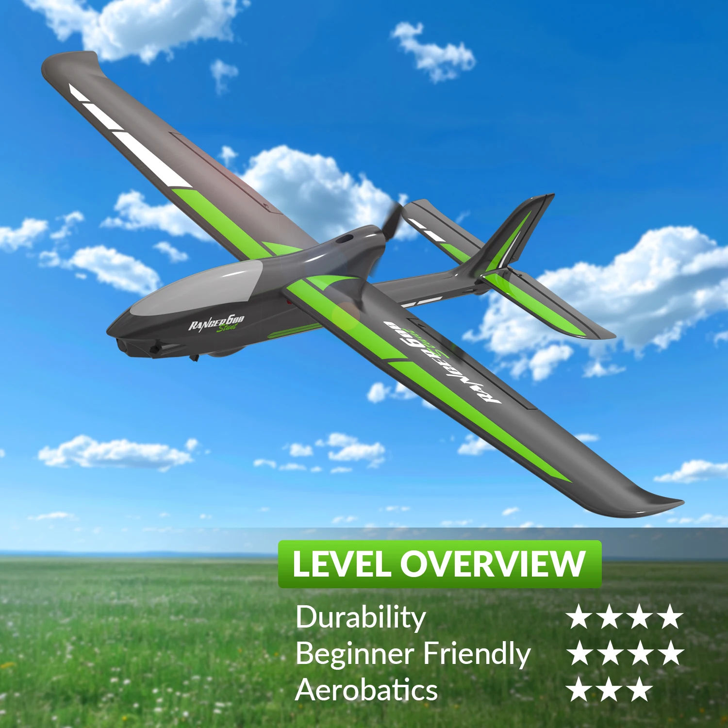 스포츠 큐브 S2 2.4G 3채널 RC 비행기 - EPP 폼 고정 날개, 761-14 RTF 전투기 10 Volantexrc Ranger600 RC 항공기, 고정익 RC 비행기, 6 축 자이로 스태빌라이저, 원 키 곡예 비행 RTF 전투기, 2.4GHz, 4CH, 600mm