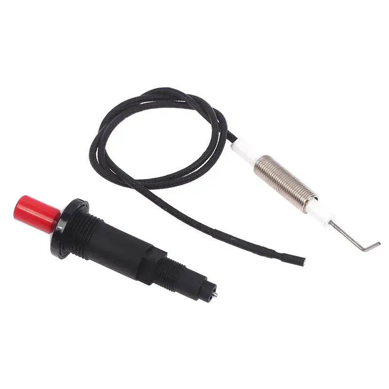 1 مجموعة لفرن موقد شواء التخييم التنزه دفع زر بيزو إشعال مع كابل شرارة الإشعال عدة الضغط إثارة