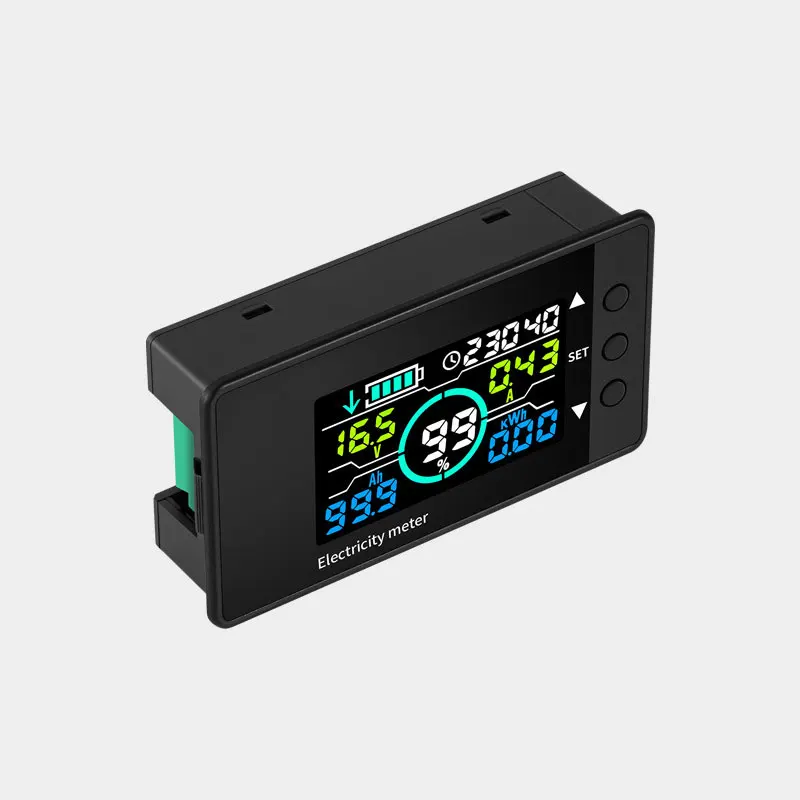 DC 7.5-100V Coulomb Meter Battery Tester Monitor 50/100/300/500A Voltmeter Ammeter Capacity Power Meter Electric Voltage Meter