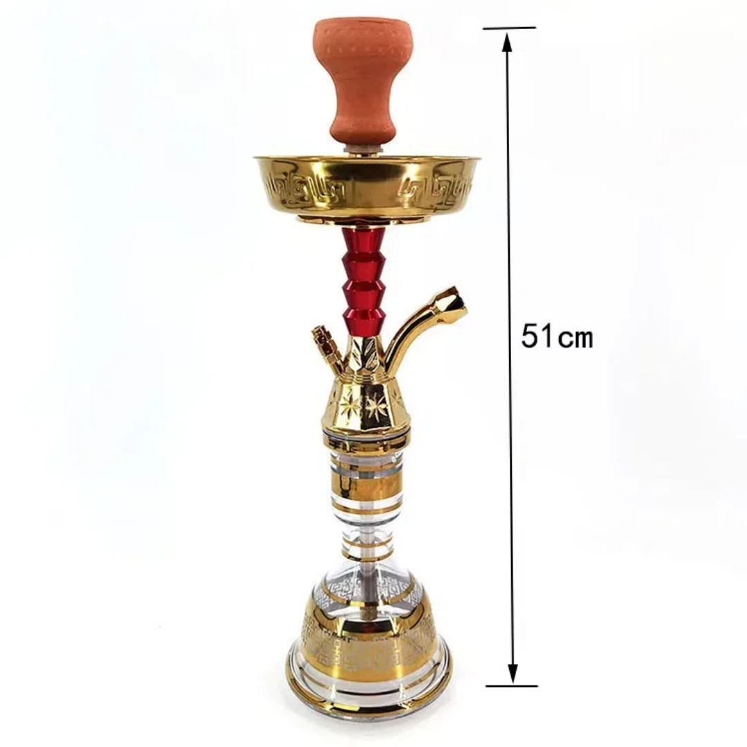 Middle Eastern Style Arabian Hookah Full Set High Quality Portable Shisha Complete Chicha Smoking Accessoiries Shishsa Hoka