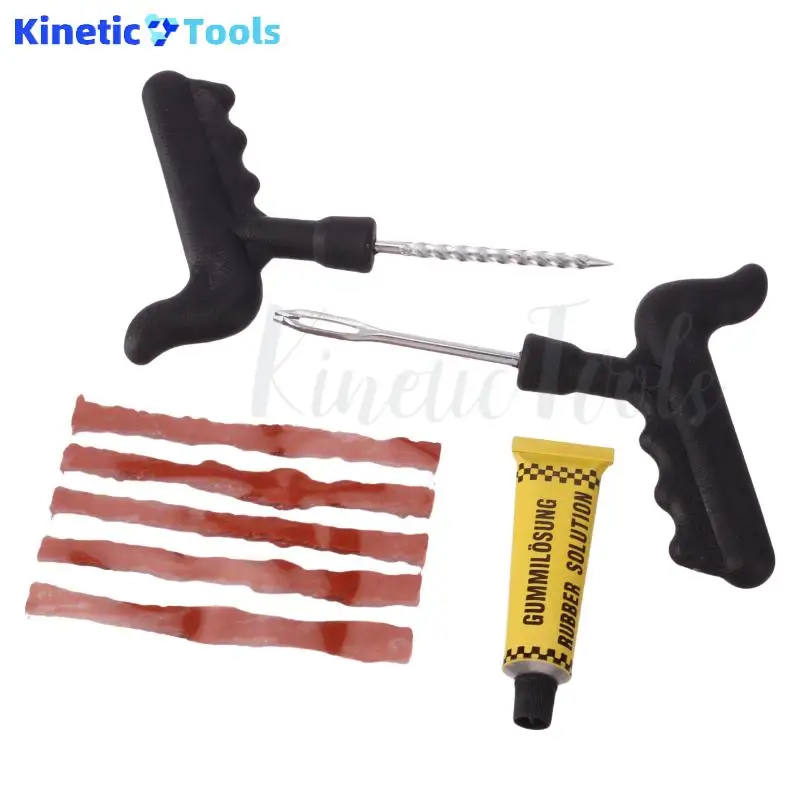 

Heavy-Duty Vacuum Tire Repair Set: Rubber Strip Plugs Motorcycl Truck For Citycoco