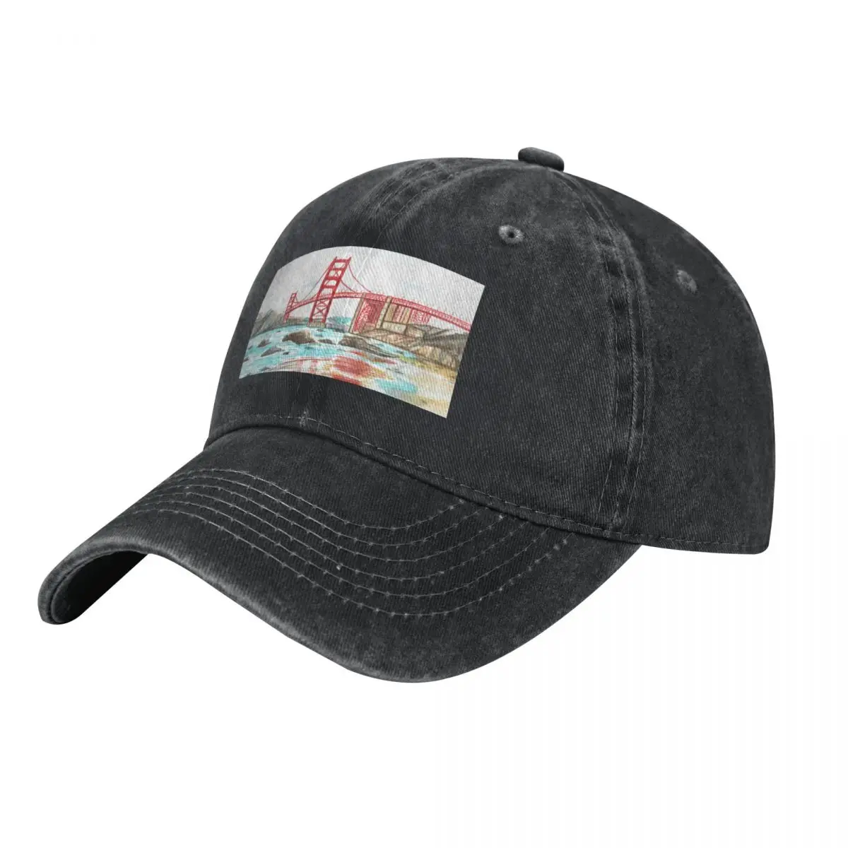 San Francisco Golden Gate Bridge Baseball Cap golf hat genuine Sports Cap Hat men For Man Women's