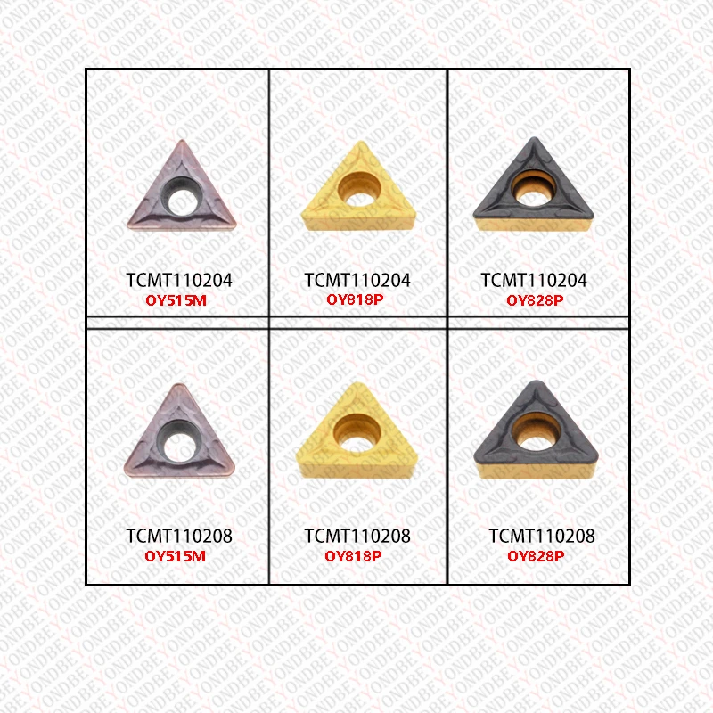 BEYOND TCMT 110204 16T304 Carbide Inserts TCMT110204 TCMT110208-MA TCMT16T304-MS TCMT16T308-MT CNC Turning Tools Lathe Cutter