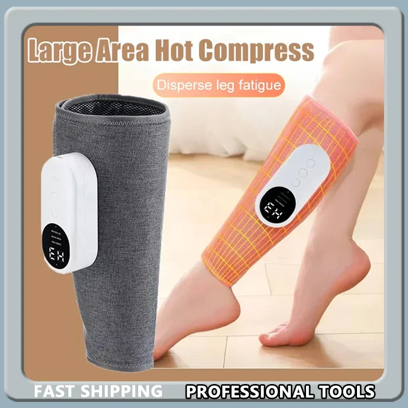 

Electric Calf Massager 360° Air Pressure 3 Gear Heated Kneading Leg Muscle Relief Machine Promotes Blood Circulation