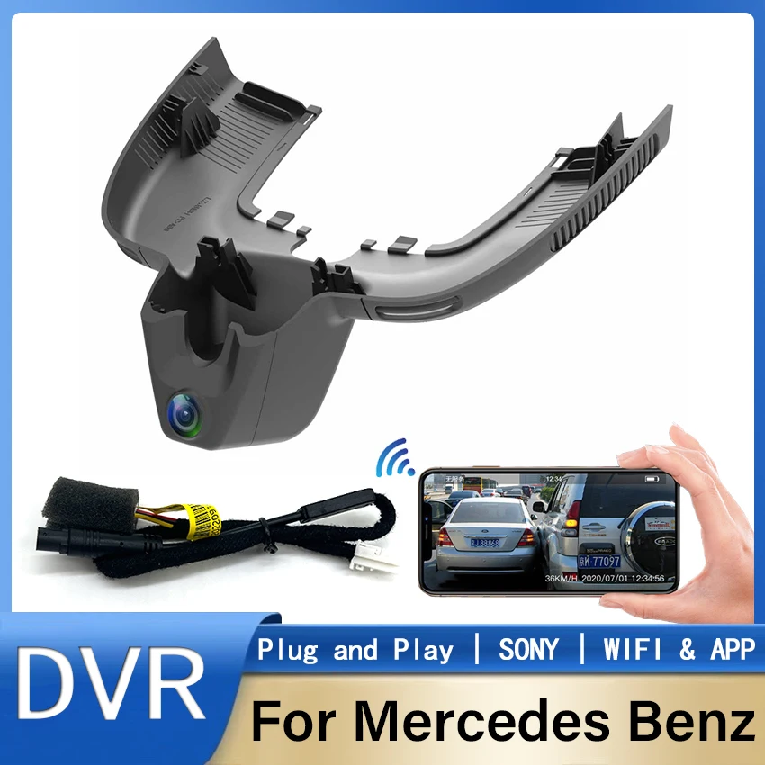 

Dash Cam For Mercedes-Benz GLS 450 400 For MB GLS400 GLS450 4MATIC 2019-2025,OEM Dash Camera with UHD Video,Dashcam 4K 2160P