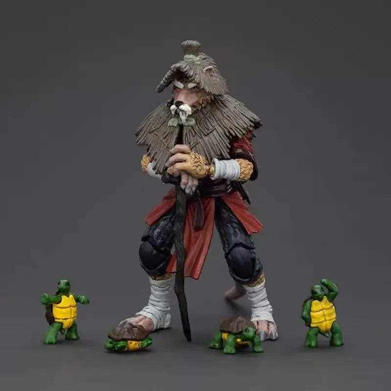 

Оригинальная новая коллекционная фигурка JOYTOY Dark Source: Черепашки-ниндзя, серия из четырех персонажей, модель для сборки, коллекционный подарок-сюрприз