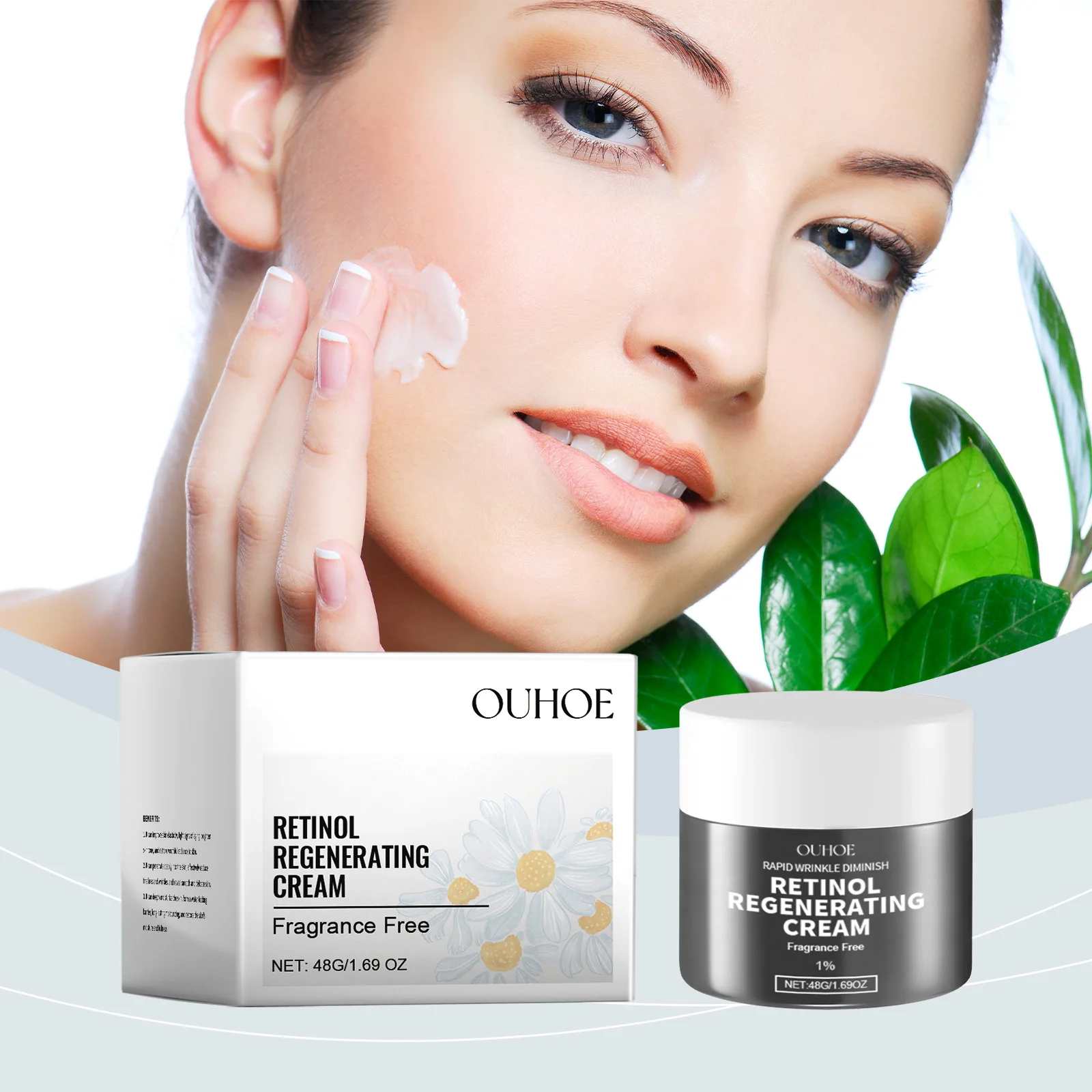 

Retinol Face Cream – Boosts Elasticity, Hydrating, Nourishing, Smoothing for OUHOE