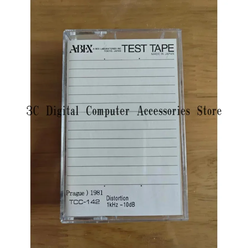 TCC-142 1kHz -10dB New Original For ABEX Distortion Test Tape