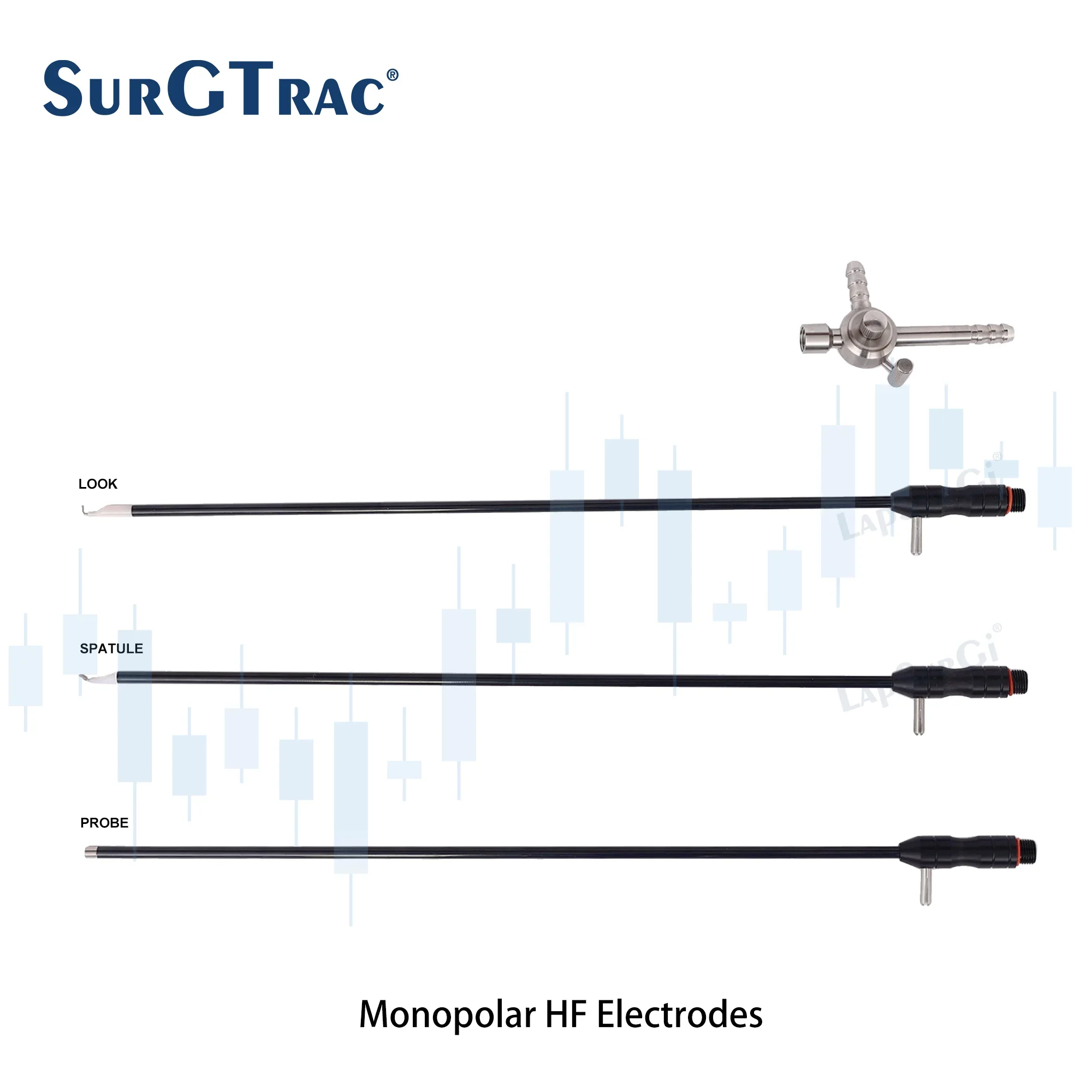 Laparoscopic Monopolar Electrode Hook, Medical Use Laparoscopy Electric Coagulation Ballpoint, , Spatula, Knife