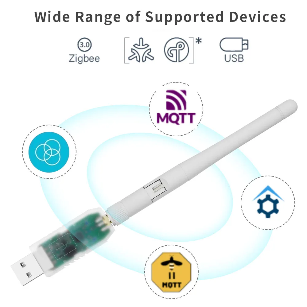 SLZB-07 SMLIGHT Zigbee 3.0 Smallest Thread/Matter USB Adapter Works With Zigbee2MQTT, Home Assistant, ZHA