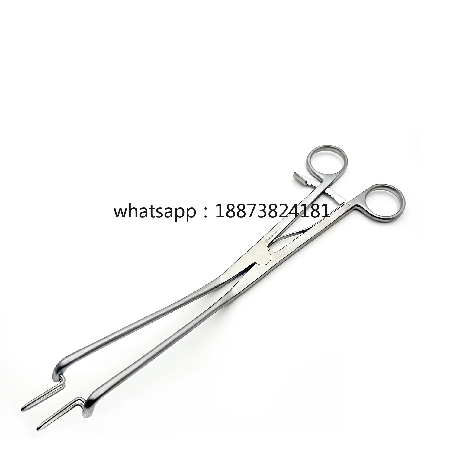 Cervical Dilatation Forceps Cervical Dilatation Forceps Fxm030 27cm Curved Dilatation Forceps Cervical Scraping Gynecology fast
