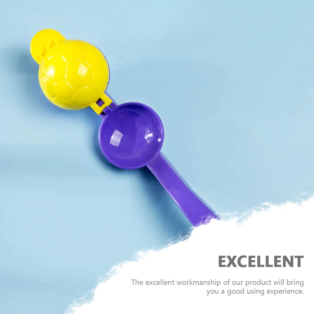 4 pçs lançador de neve abs material ferramenta legal lançador brinquedo seguro ambientalmente amigável praia areia brinquedo alta