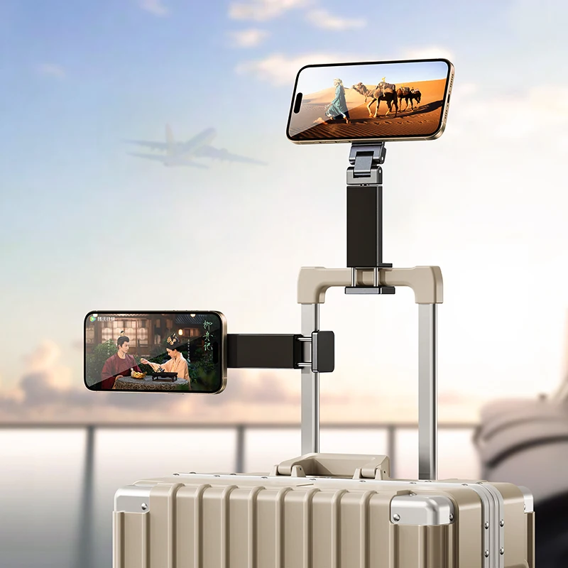 Popular Hot sell Jopree X82 Travel Essentials Magnetic Airplane Phone Holder Pocket Size Gadgets Hands-Free Plane Phone Holder f