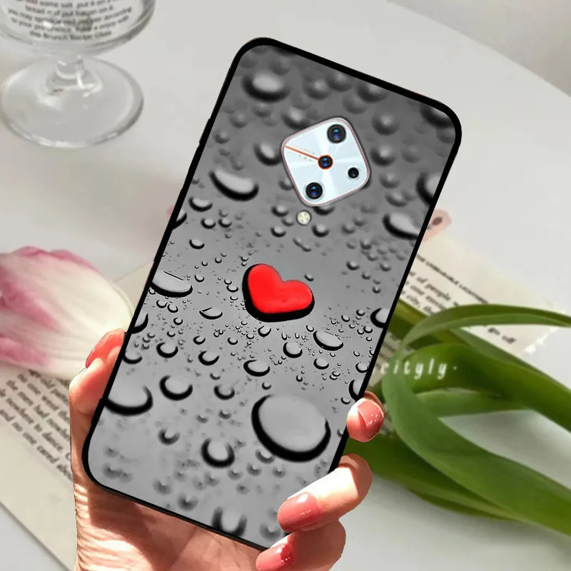 For Vivo V17 Case Cover S1 Pro Silicone Soft Painted Phone Case for VIVO 1920 V17 Russia Case TPU Bumper for vivoV17 V 17 s1Pro