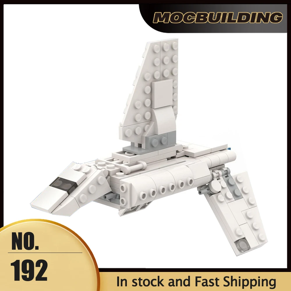 Space Movie Series Model Micro Sentinel Landing Craft MOC Building Blocks Assembly Creative Ideas Toys Collection Display Gifts