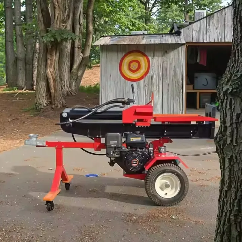 Small  Wood Splitter 35ton Hydraulic Processor Hot Selling Fast Shipping Log Cutting Machine