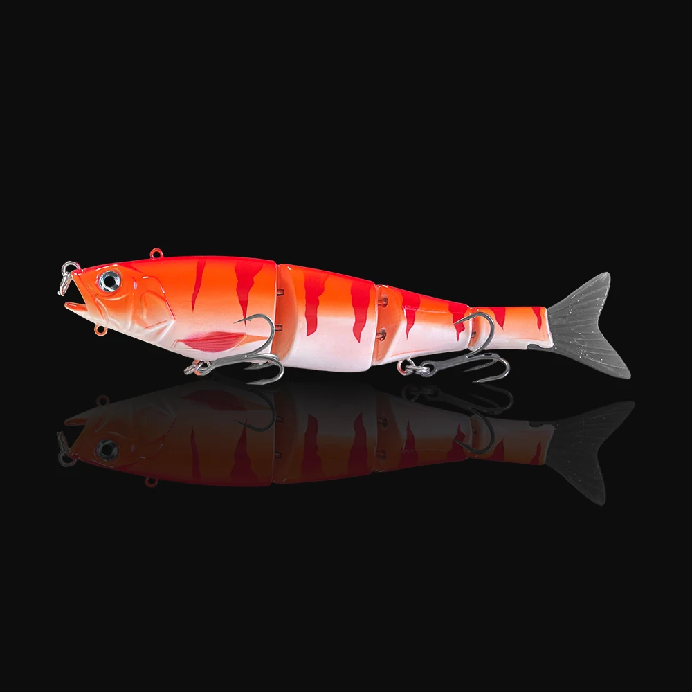 LUHANGT Señuelo de Pesca Balam de 175 mm, Cebo Multiarticulado para Pesca en el Mar, Señuelo Duro Gigante Articulado, Leurre Balam