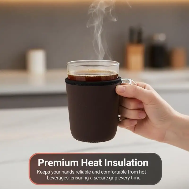 Thickened Heat-Insulating Cup Sleeve Portable for Active Lifestyles Perfect for Travel or Outdoor Events