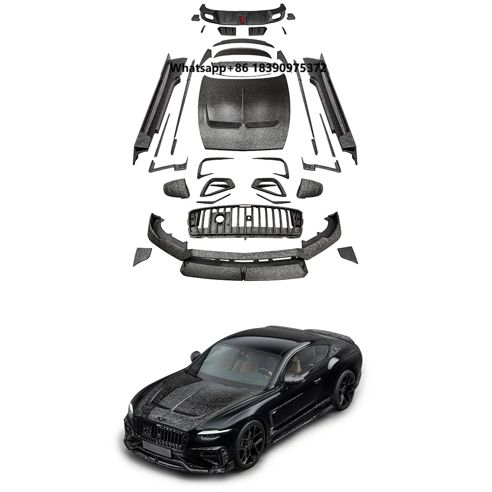 Premium Real Dry Carbon Fiber Autoclave Process MSY Style Bodykit for Continental GT Speed GTC Performance Kit