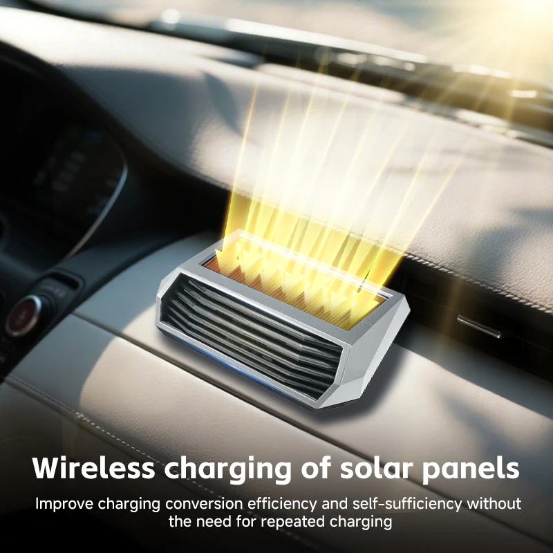 1pc Car Mounted Solar Purifier Intelligent photo 4