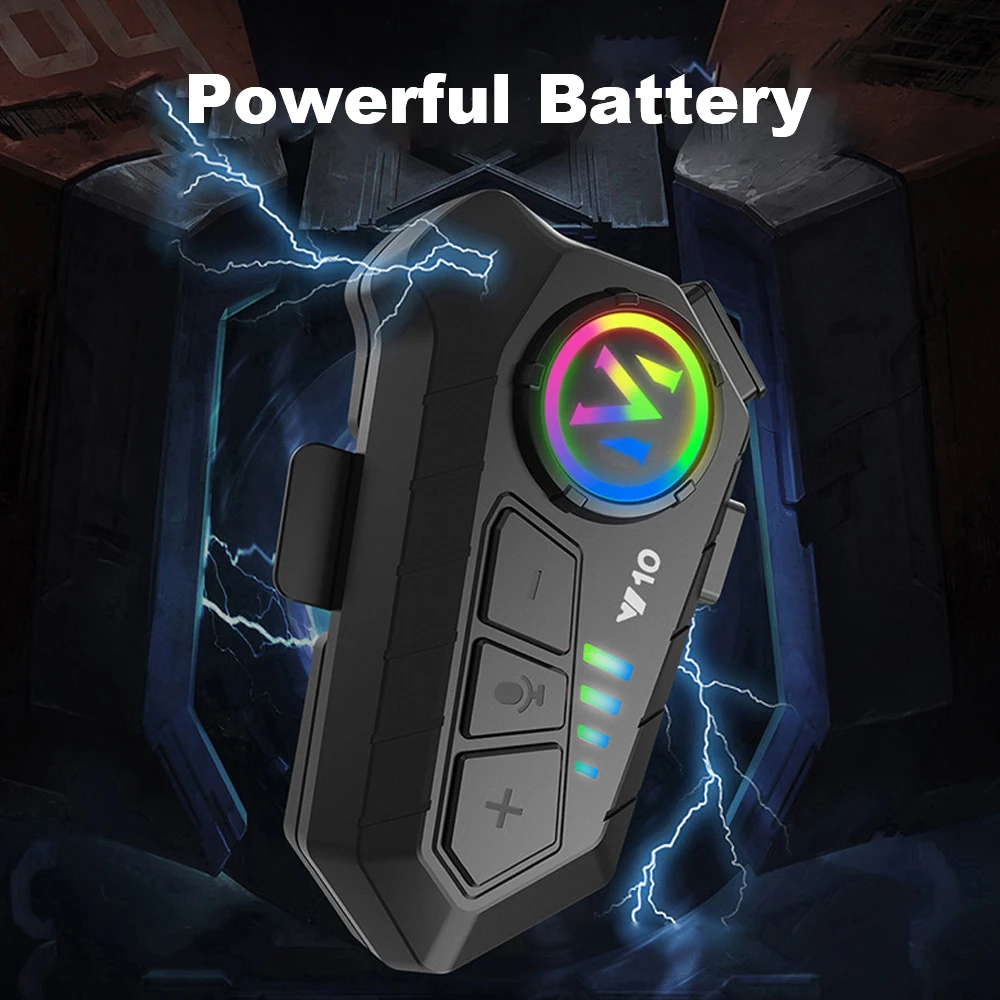 Earphone Music Player Speaker Waterproof Hands-free Wireless Earphone BT5.3 Helmet Headset Intelligent Noise Reduction 1000mAh