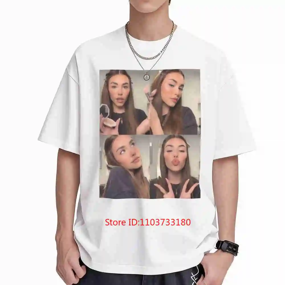 Madison Beer Short Sleeve Tee 100% Cotton T-Shirt