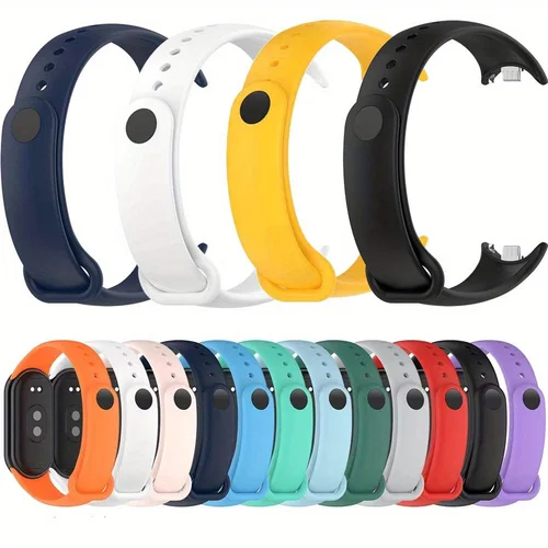 Imagen 2 del producto Correa deportiva para Xiaomi Mi band 10-NFC, repuesto de correa miband10, pulsera impermeable de silicona oficial mi band 9-8 Accesorios