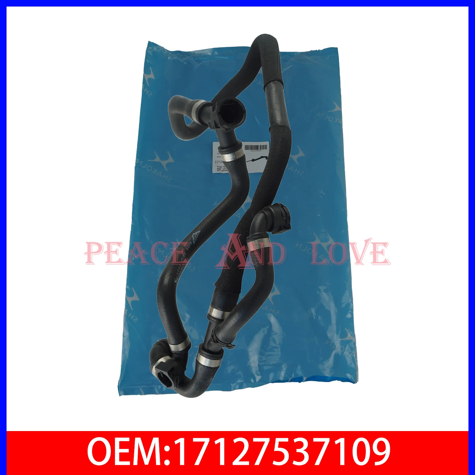 

17127537109 1PCS Car Engine Coolant Radiator Hose for BMW E46 E90 E60 E70 X5