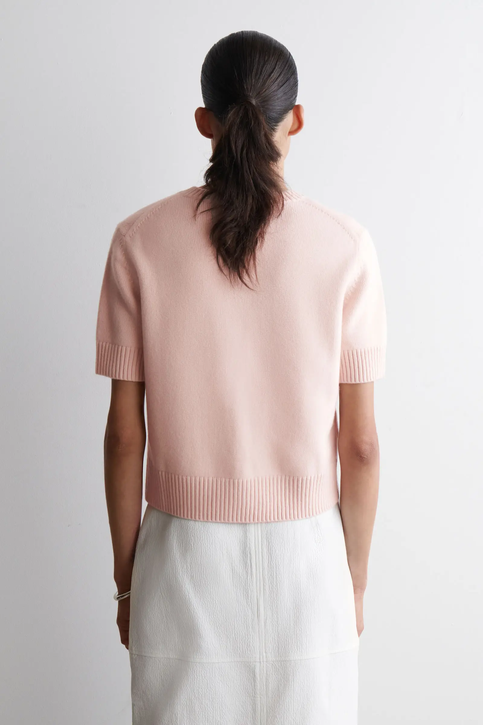 Ethereal MD 2025 massidutti spring new style of Ladies' casual fashion Solid-color polo collar knitted cardigan
