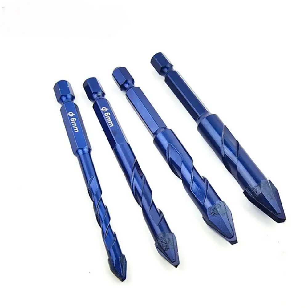 Multifunction High Hardness Eccentric Drill Bit Precision Punching Triangle Drill Bit High Quality Professional Glass Drill Bit