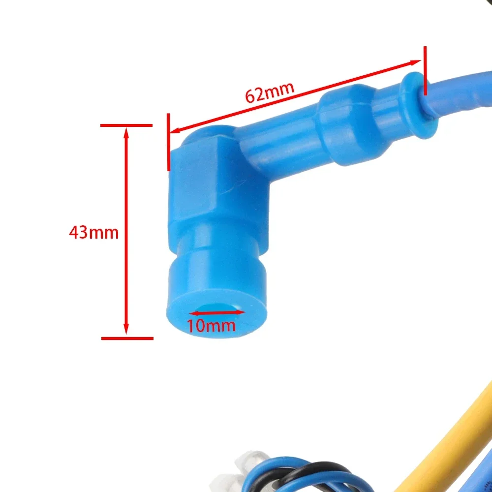 

Motorcycle Two-stroke Two-wire High-voltage Package Ignition CDI For PK80 LD80 LD90 66cc 80cc 100cc Gas Motorized Bicycle Repla