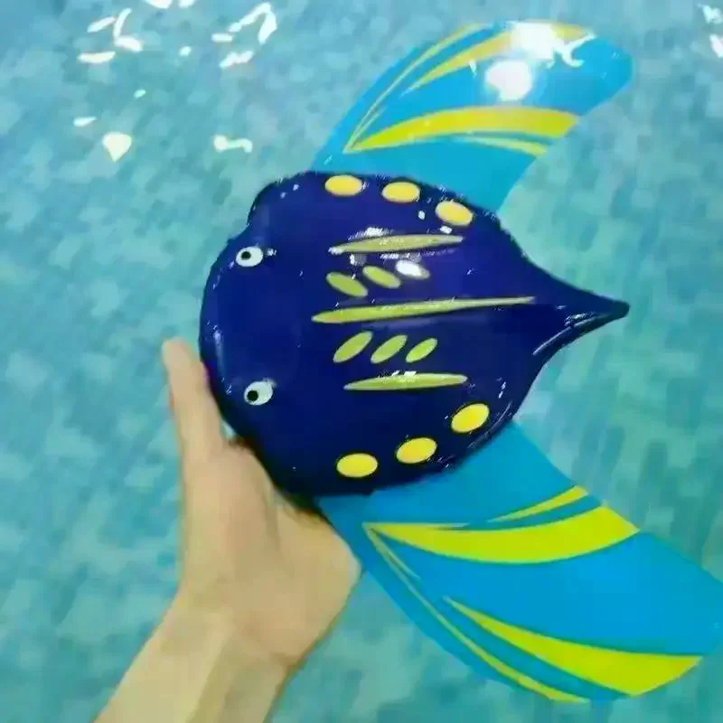 Water Power Devil Fish Underwater Glider Toy Beach Seaside Swimming Pool Games Kids Gift Summer Outdoor Toys Float For Adults