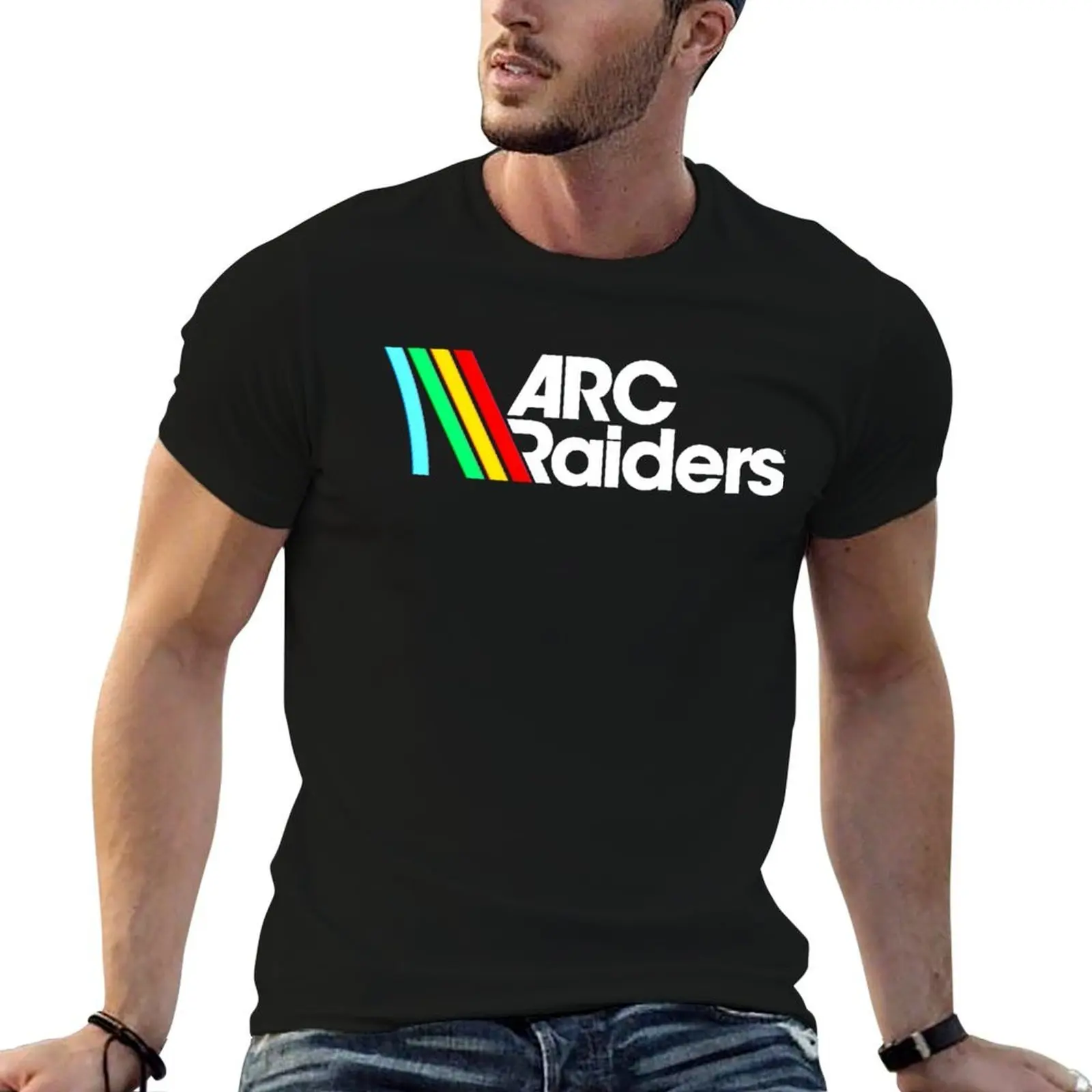 

Футболка ARC Raiders, мужские облегающие футболки, мужские футболки из 100% хлопка, роскошные брендовые футболки, футболка из 100% хлопка