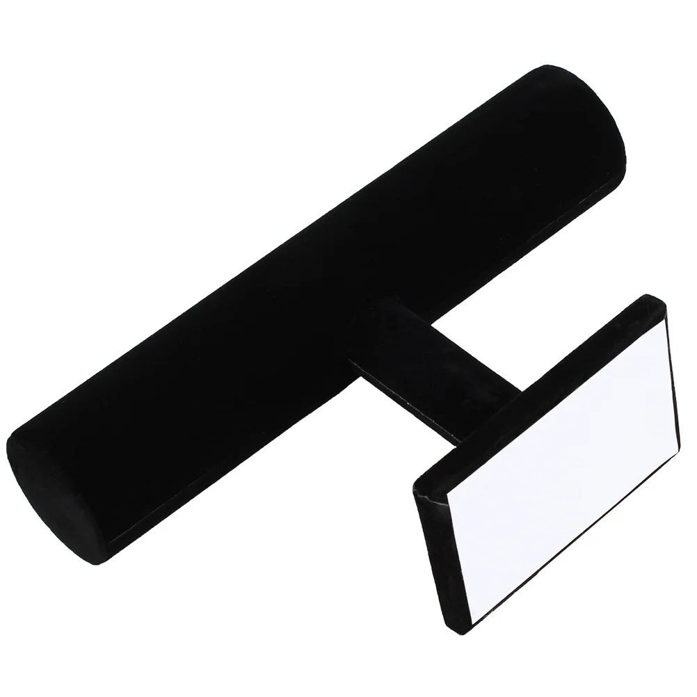 

Black T-Bar Jewelry Display Stand 23x7x16cm Elegant Storage Organizer for Bracelets Necklaces Bracelet Display