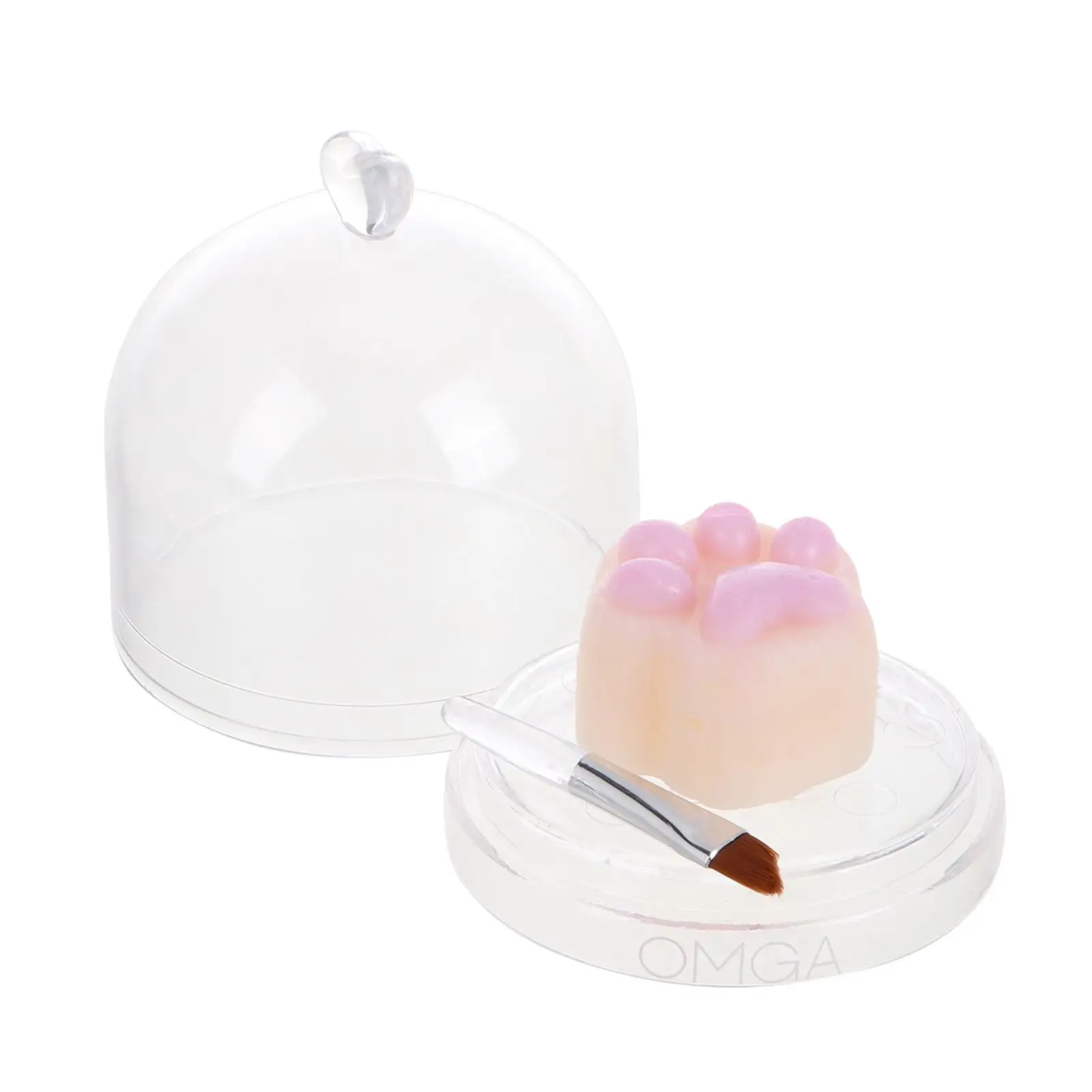 

3D Cat Paw Color Changing Lipstick High Moisturizing Longlasting Balm Autumn Winter Lip Care Cream Female Supply Cute