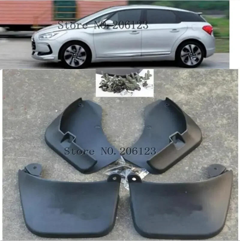 

Car Mud Flaps For Citroen DS5 / DS 5 C940373/C940374 2011-2015 Mudflaps Splash Guards Mud Flap Mudguards Fender