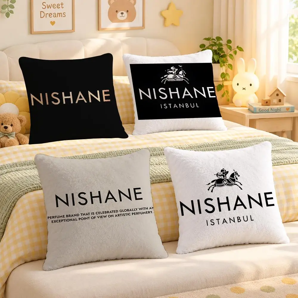 Brand Nishane Niche Fragrance Cushion Cover Personalized Decorative Living Room Home Sofa Bedroom Office Car Decor