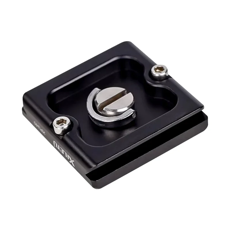 New XPU40 Universal Quick Release Plate with 1/4″ Screw ARCA SWISS Standard, Compatible with Tripod Ball Heads, DSLR/SLR Cameras