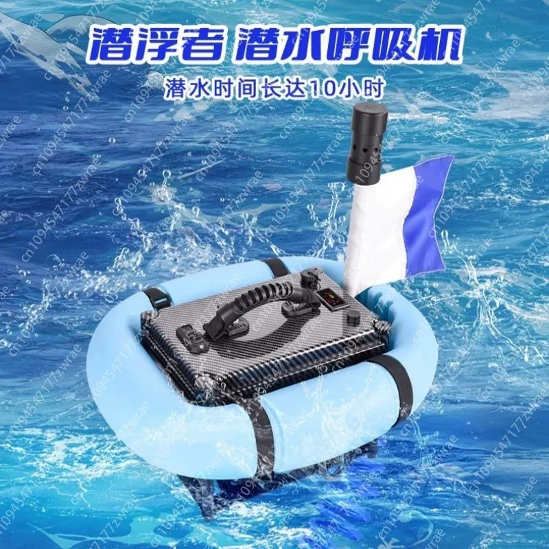 A Complete Set of Underwater Deep Sea Diving Oxygen Equipment