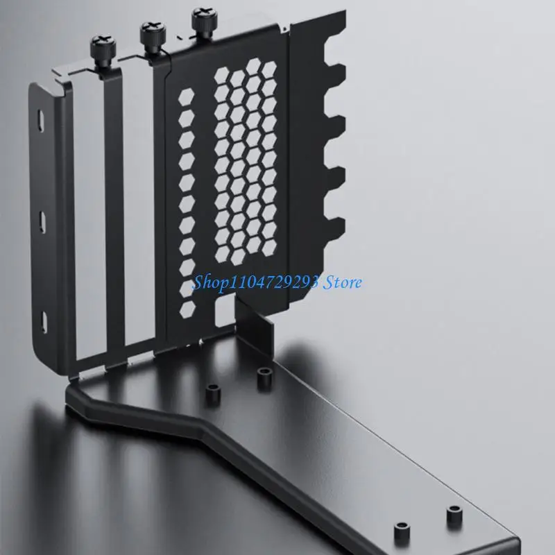 Y2GD Solid PCIE حامل بطاقة الرسومات للتثبيت الرأسي حامل GPU لعشاق الكمبيوتر ملحق بناء الكمبيوتر الشخصي