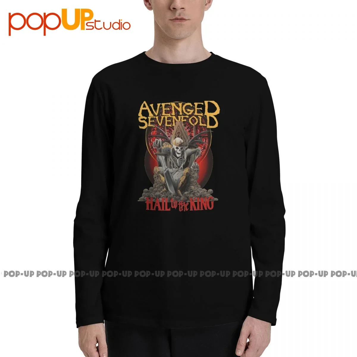 

Avenged Sevenfold New Day Rises Tour 2013 Long Sleeve T-Shirts T-shirt Tee Vtg Trendy Hip Hop Hot Selling