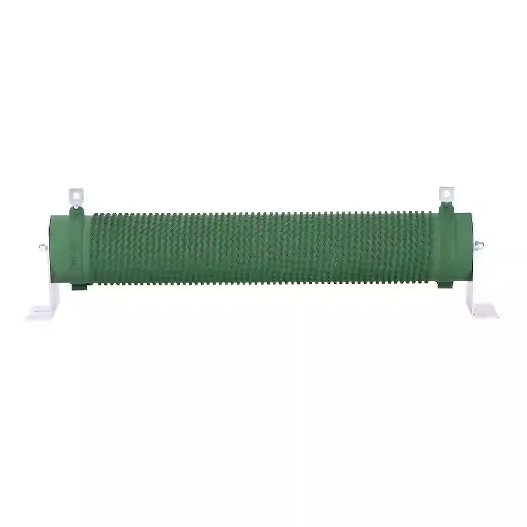 1PC Power Coated corrugated Wire-wound Resistor 5% Fixed Type Tubular Shaped Pipple Winding Resistor 20W 100W 300W -1000W
