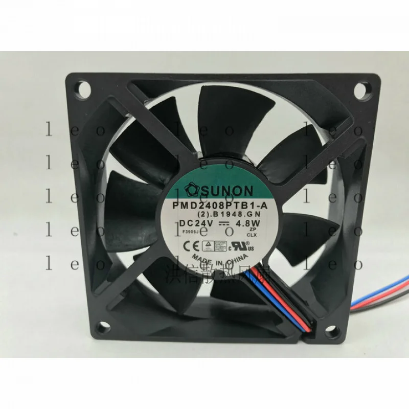 DD  1 PCS  for  SUNON Fan PMD2408PTB1-A DC 24V 4.8W 3-wire 8025 8CM inverter cooling fan