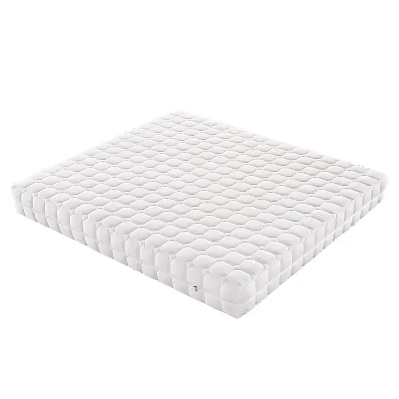 9W海馬型メモリーコットン、独立スプリング完全取り外し可能マットレス、3Dエアファイバー家庭用圧縮ロールベッド