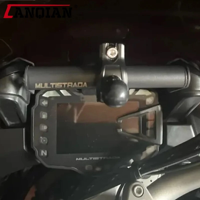 

For Ducati MULTISTRADA MTS 950/1200/S 1200S ENDURO 2020-2024 Motorcycle Phone Holder Stand GPS Navigation Plate Bracket